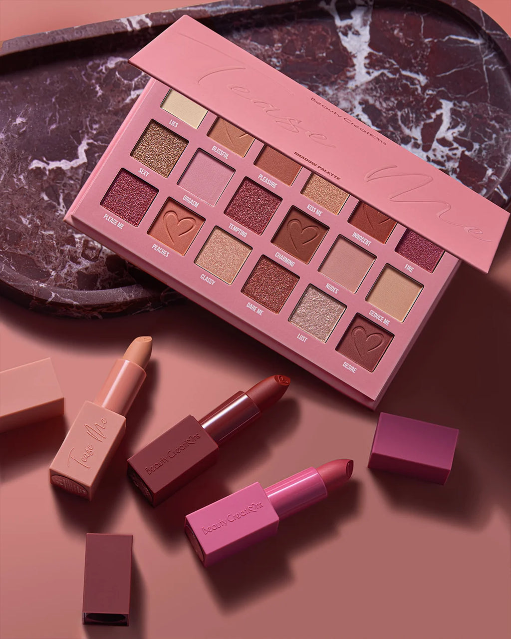 BEAUTY CREATIONS PALETA DE SOMBRAS DE TEASE ME