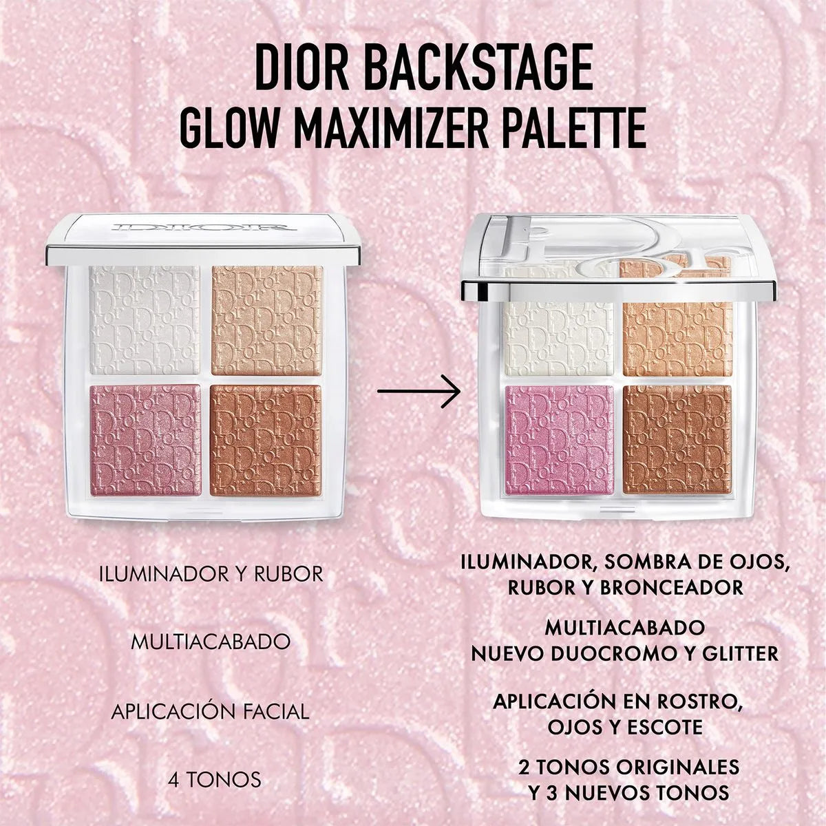 DIOR BACKSTAGE  PALETA ILUMINADORES 001 UNIVERSAL
