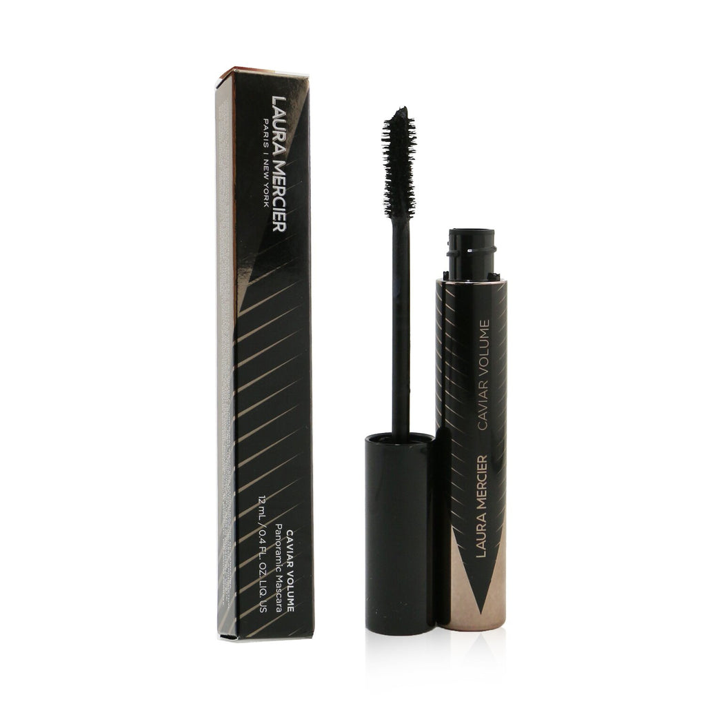 LAURA MERCIER Máscara de pestañas panorámica Caviar Volume  color negro brillante