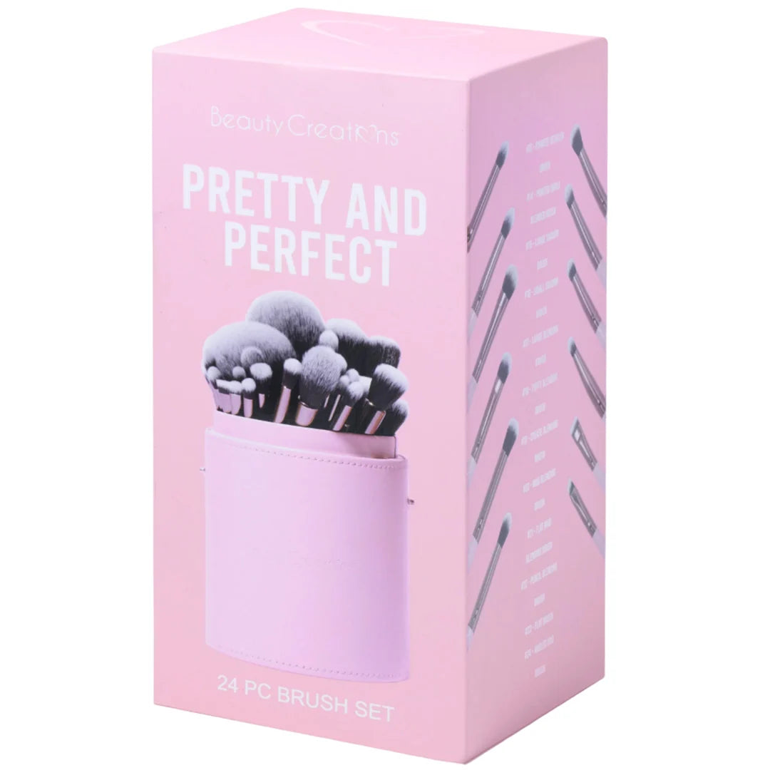 BEAUTY CREATIONS Brochas 24 Pzs Bonita y Perfecta.