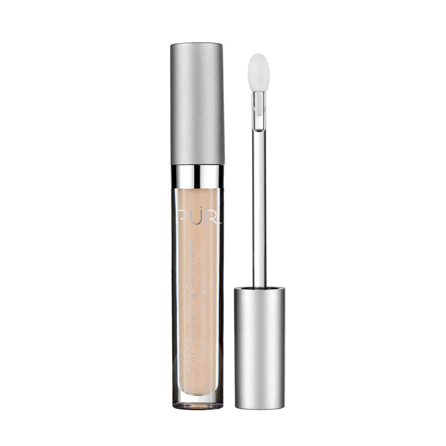 PUR/ Corrector esculpidor 4 en 1 con ingredientes para el cuidado de la piel. COLOR: MN3