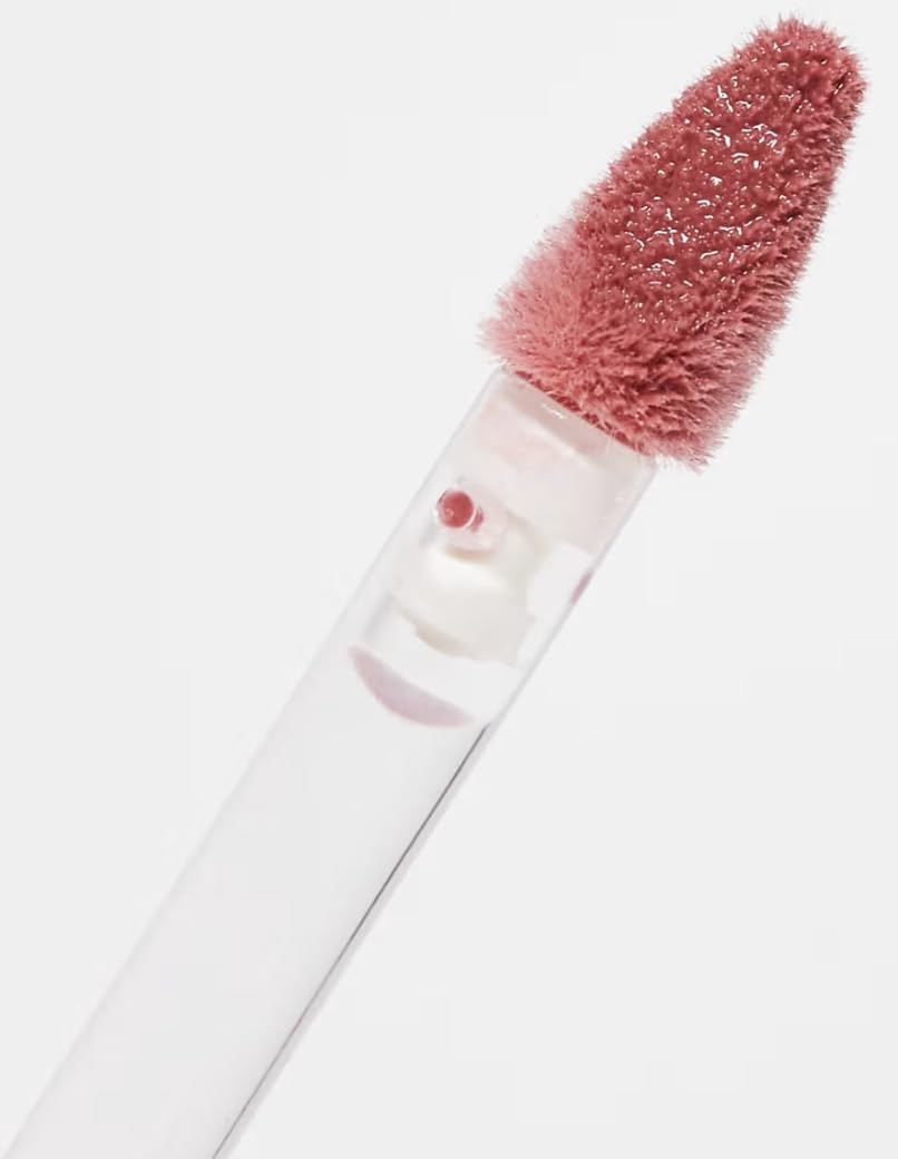 HUDA BEAUTY Faux Filler Extra Shine - Brillo de labios Bombshell (marrón rosado) .13 oz / 0.1 fl oz