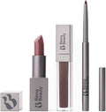RINNA BEAUTY/ KIT PARA LABIOS : BRILLO, DELINEADOR Y LABIAL- COLOR: THE SAHA LIPKIT