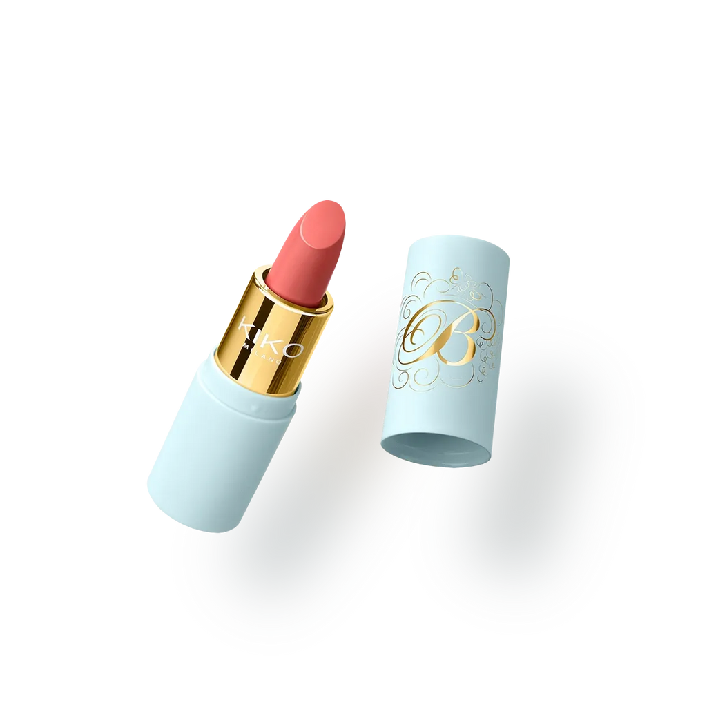 KIKO bridgerton ballroom LABIAL CREMOSO EN EL COLOR:  02 JUICY APRICOT