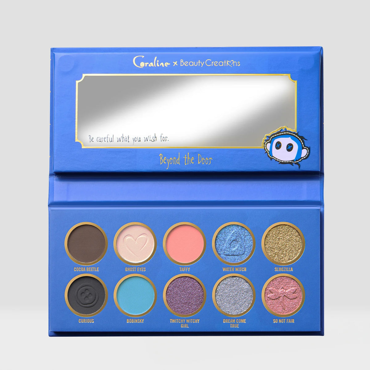 Beauty creations/ Paleta de 10 Colores Coraline Beyond The Door Beauty Creations