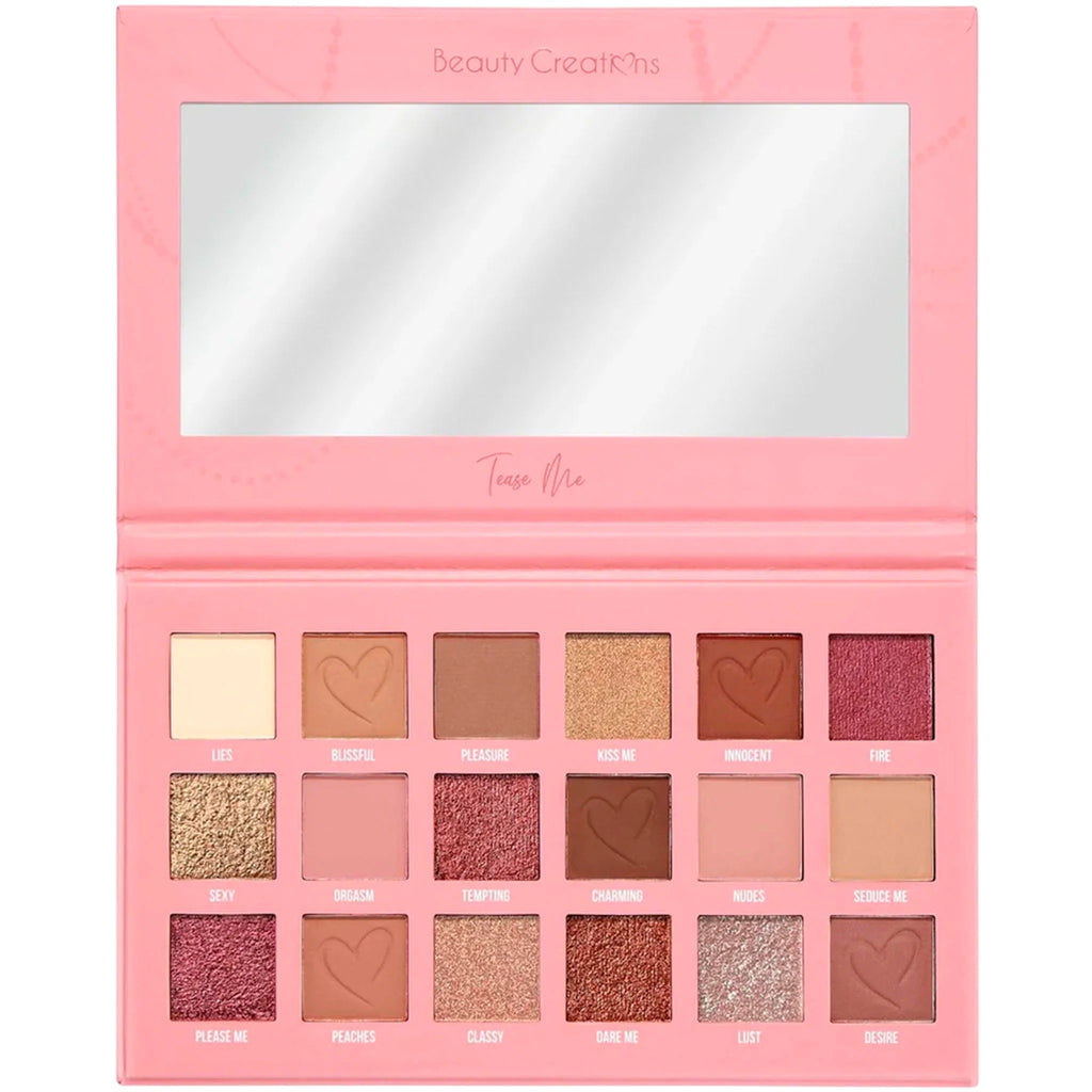 BEAUTY CREATIONS PALETA DE SOMBRAS DE TEASE ME