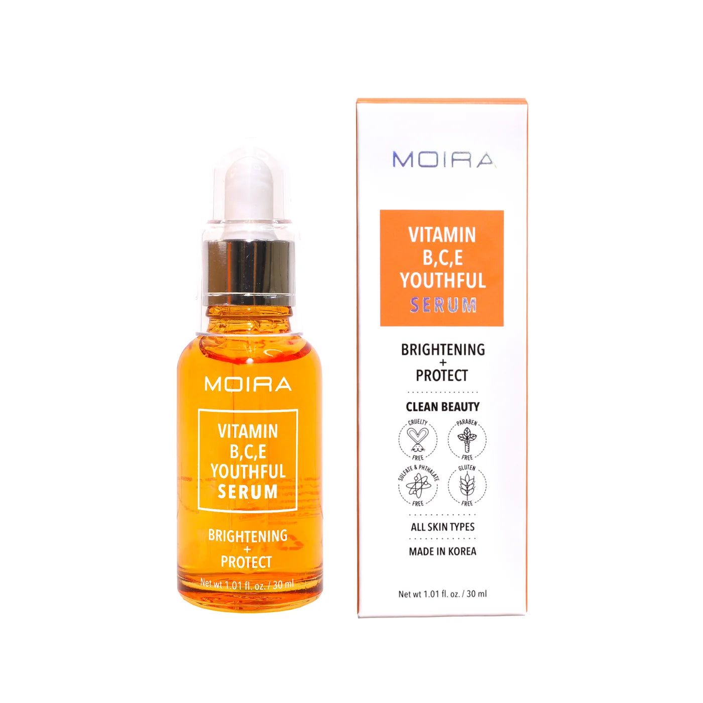 MOIRA Vitamina B, C, E Suero Juvenil
