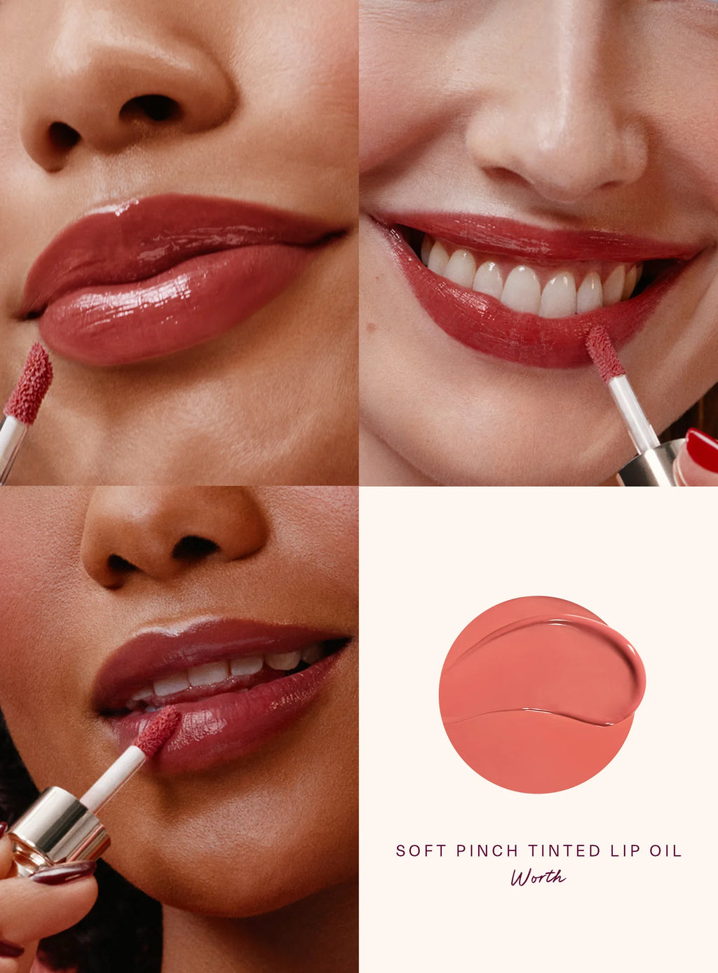 RARE BEAUTY trio de rubores y brillo