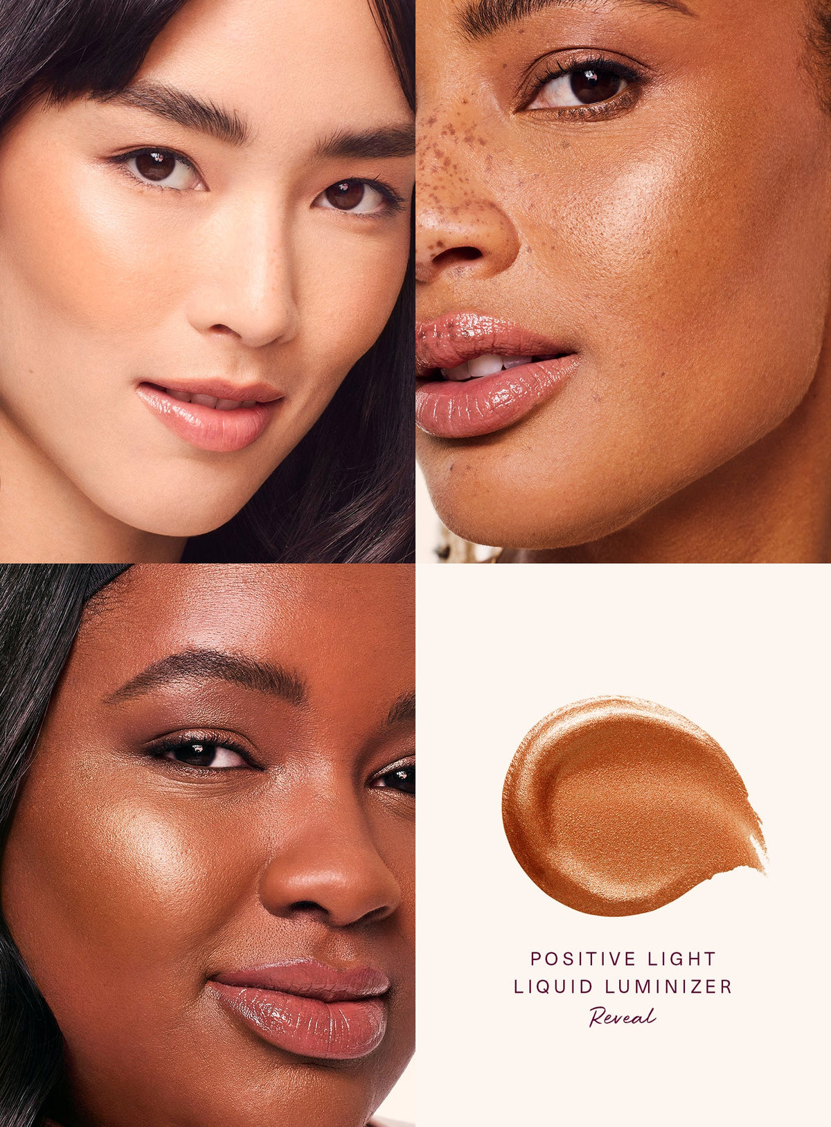 RARE BEAUTY Iluminador color: Brave
