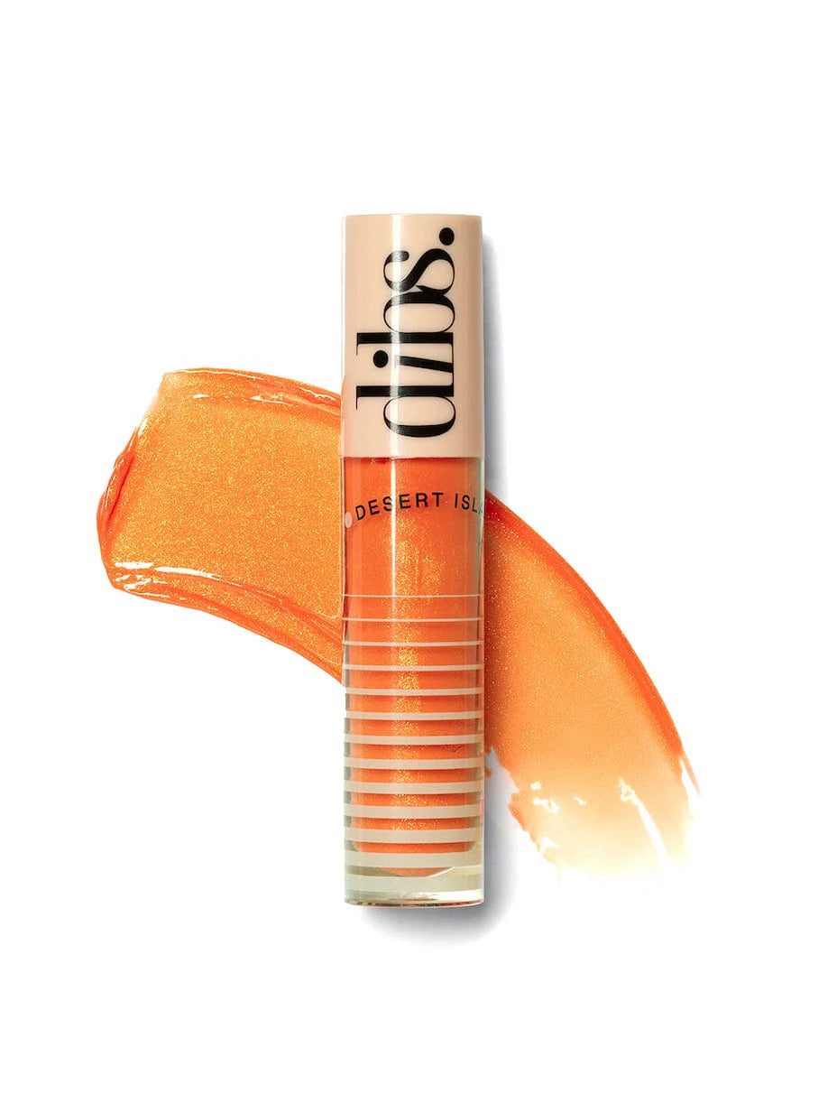 DIBS - Go To Glossy Balm - brillo de labios - Color: Orange Crush (brillo de mandarina)
