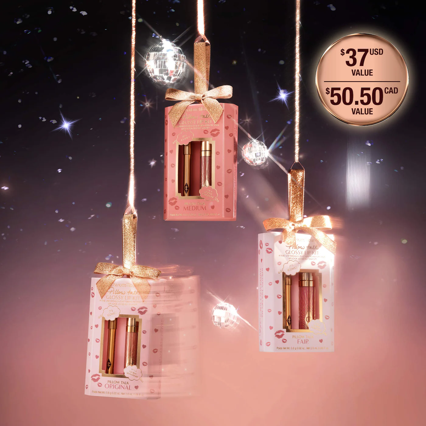 CHARLOTTE TILBURY PILLOW TALK COMBO PARA LABIOS/ MEDIUM