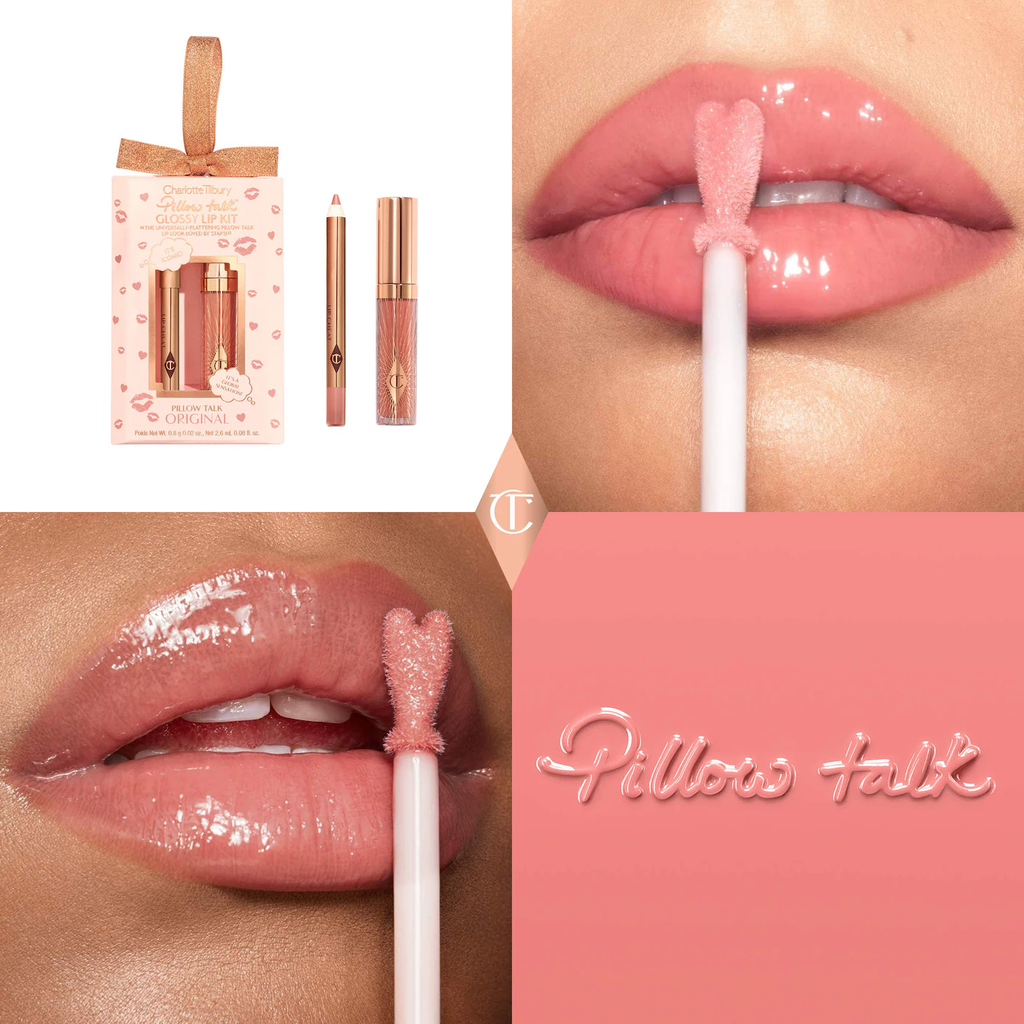 CHARLOTTE TILBURY PILLOW TALK COMBO PARA LABIOS/ ORIGINAL