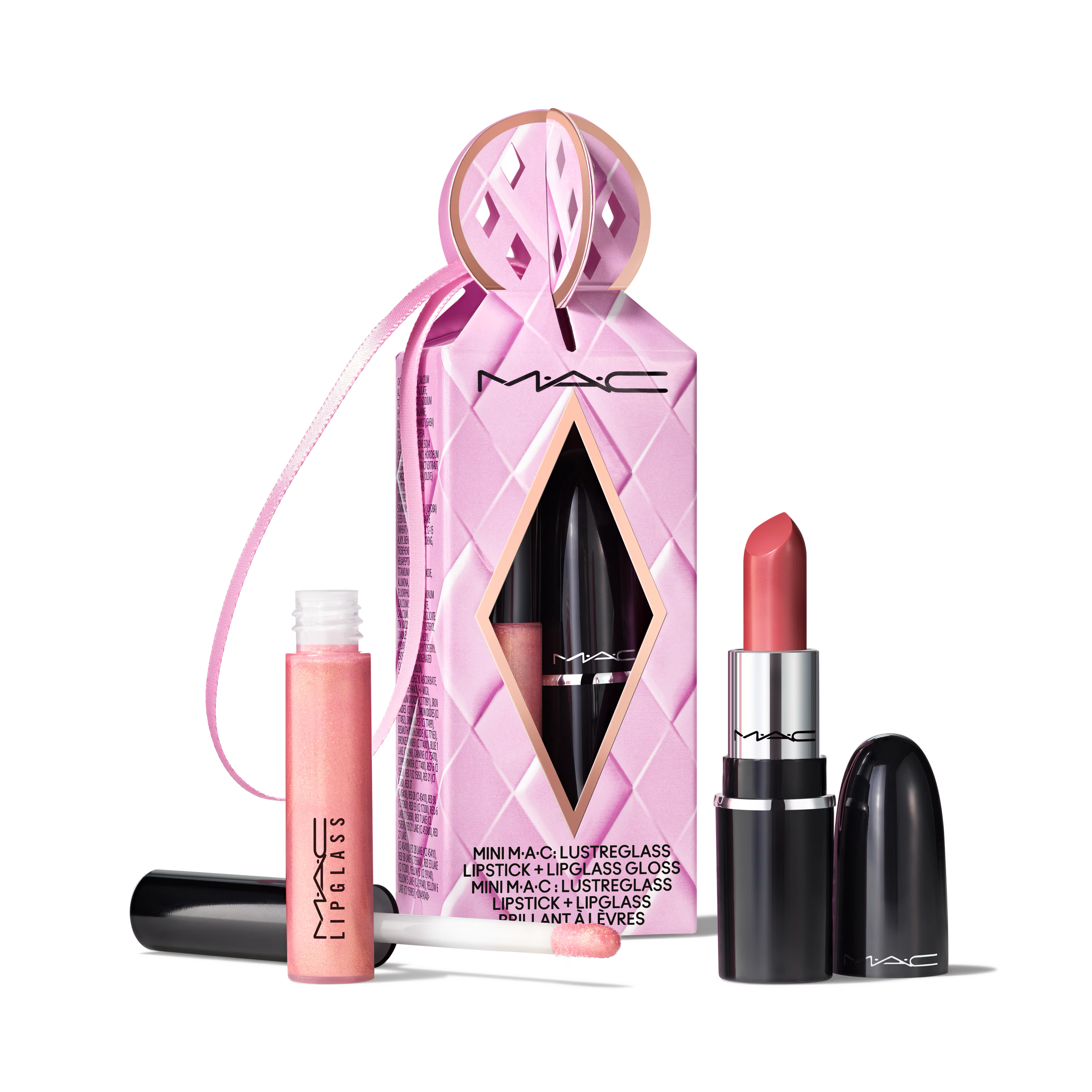 MAC COSMIC KISS MINI LIP DUO/ SYRUP (524) NYMPHETTE (303