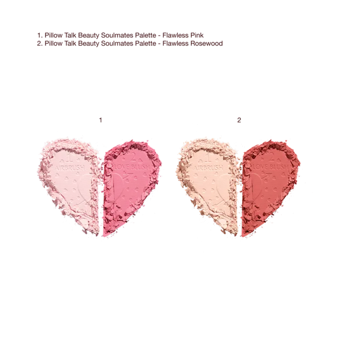 CHARLOTTE TILBURY  BEAUTY SOULMATE DACE PALLETE /FLAWLESS PINK