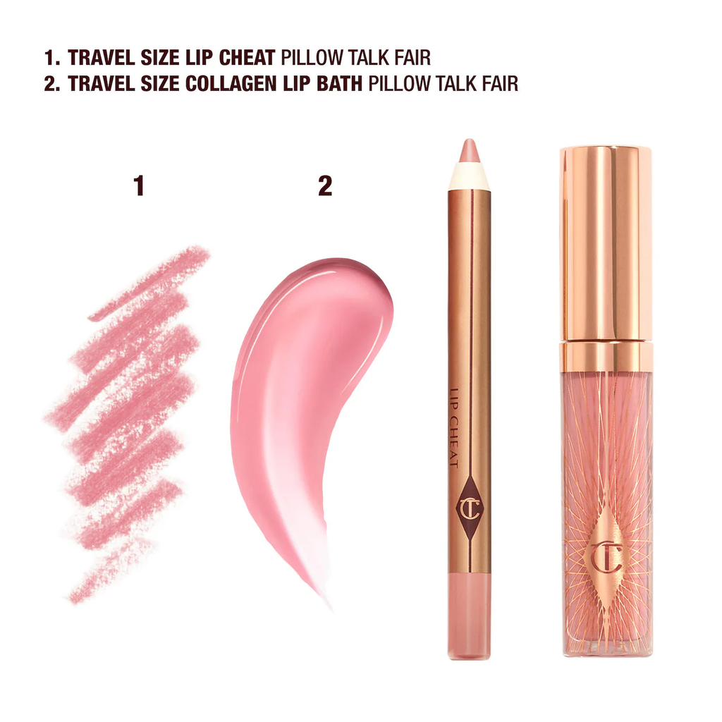 CHARLOTTE TILBURY PILLOW TALK COMBO PARA LABIOS/ FAIR