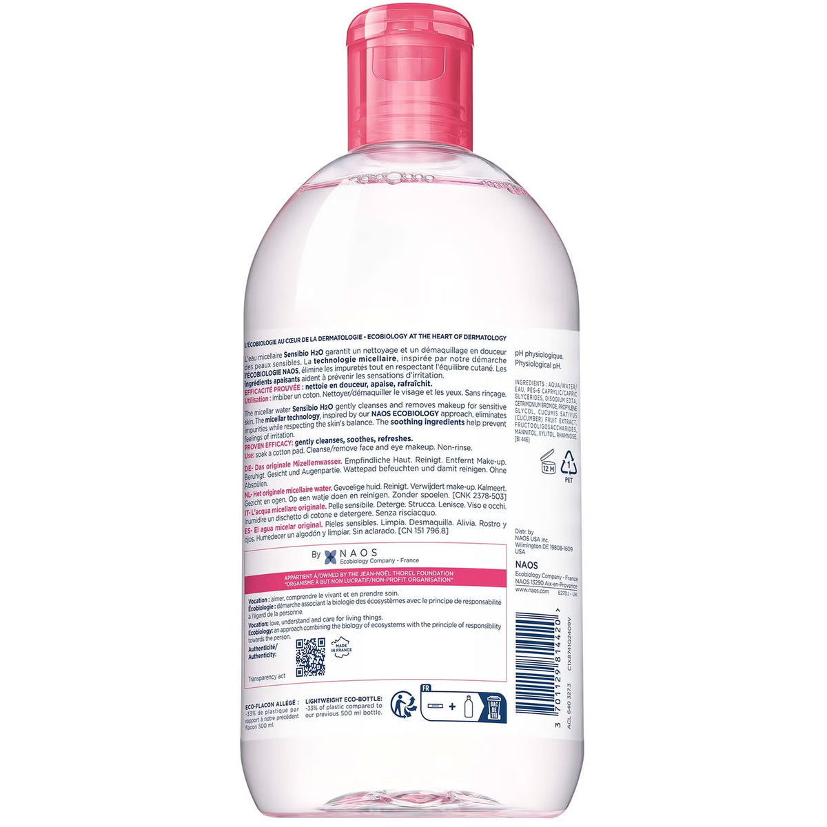 Bioderma Sensibio H2O Duo 2×500 ml