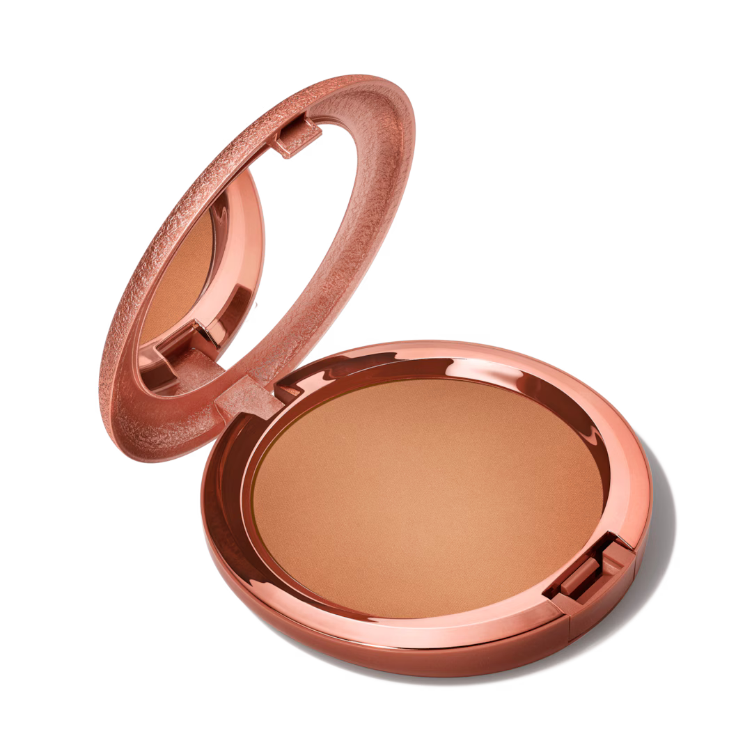 MAC SKINFINISH SUNSTRUCK  BRONZER MATTE- COLOR:  MATTE DEEP GOLDEN
