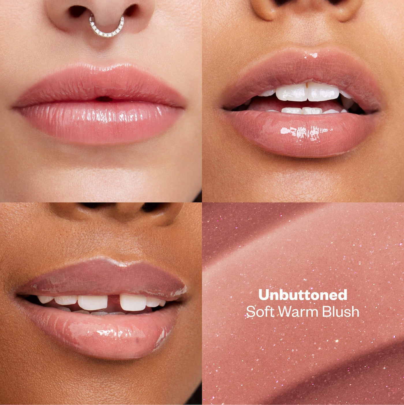KOSAS/ BRILLO LABIAL EN ACEITE - COLOR: UNBOTTONED