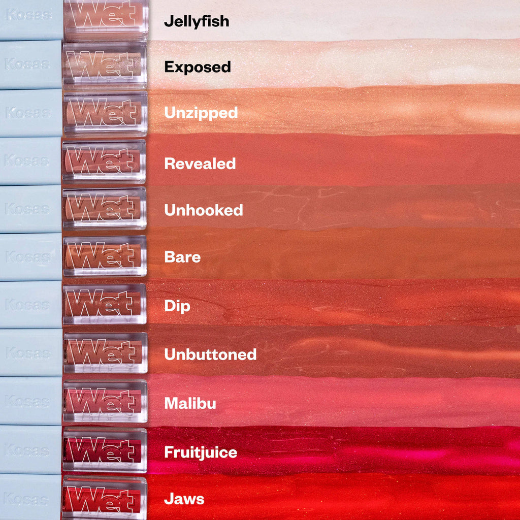 KOSAS/ BRILLO LABIAL EN ACEITE - COLOR: UNBOTTONED